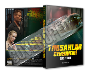 Timsahlar Cehennemi - The Flood - 2023 Türkçe Dvd Cover Tasarımı